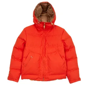 Manifattura Ceccarelli Hooded Down Parka in Orange