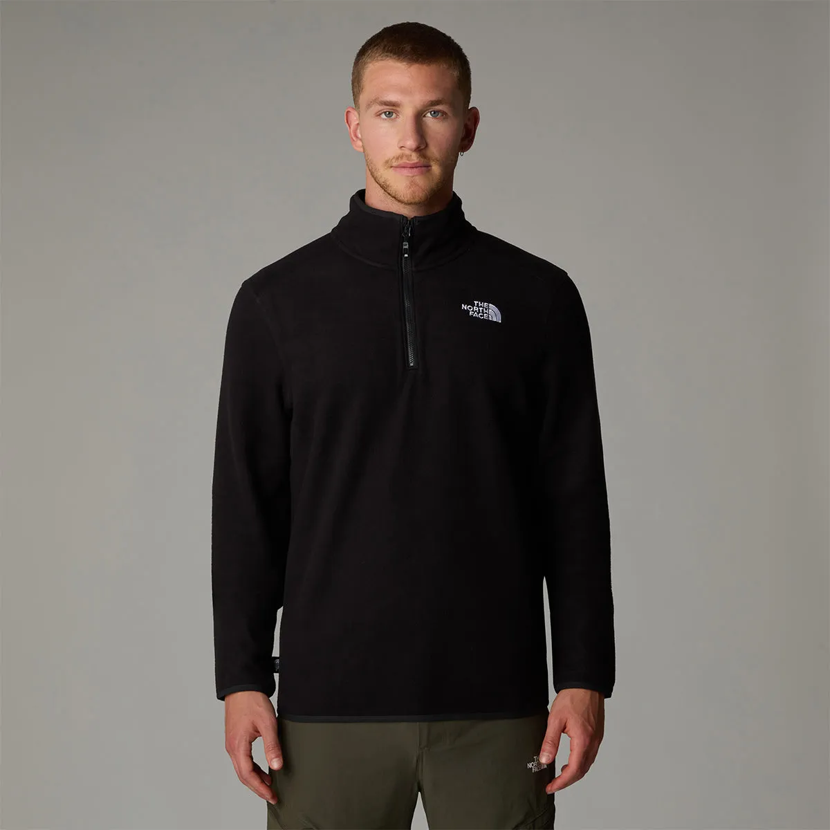 100 Glacier Quarter Zip Fleece - Tnf Black