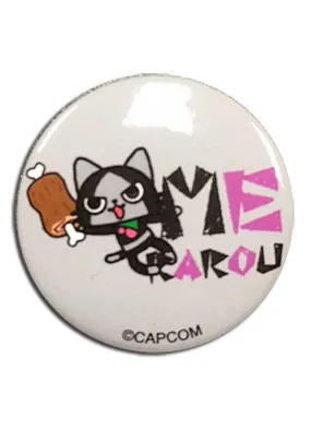 Airou From The Monster Hunter - Merarou Button 1.25"