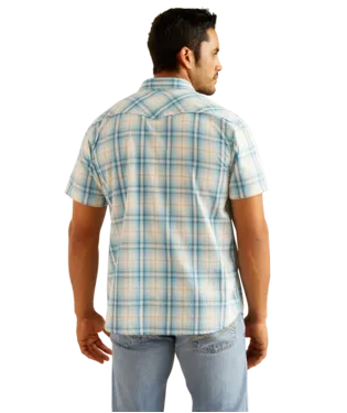 Ariat Men's Harold Egret Retro Fit Shirt-10048576