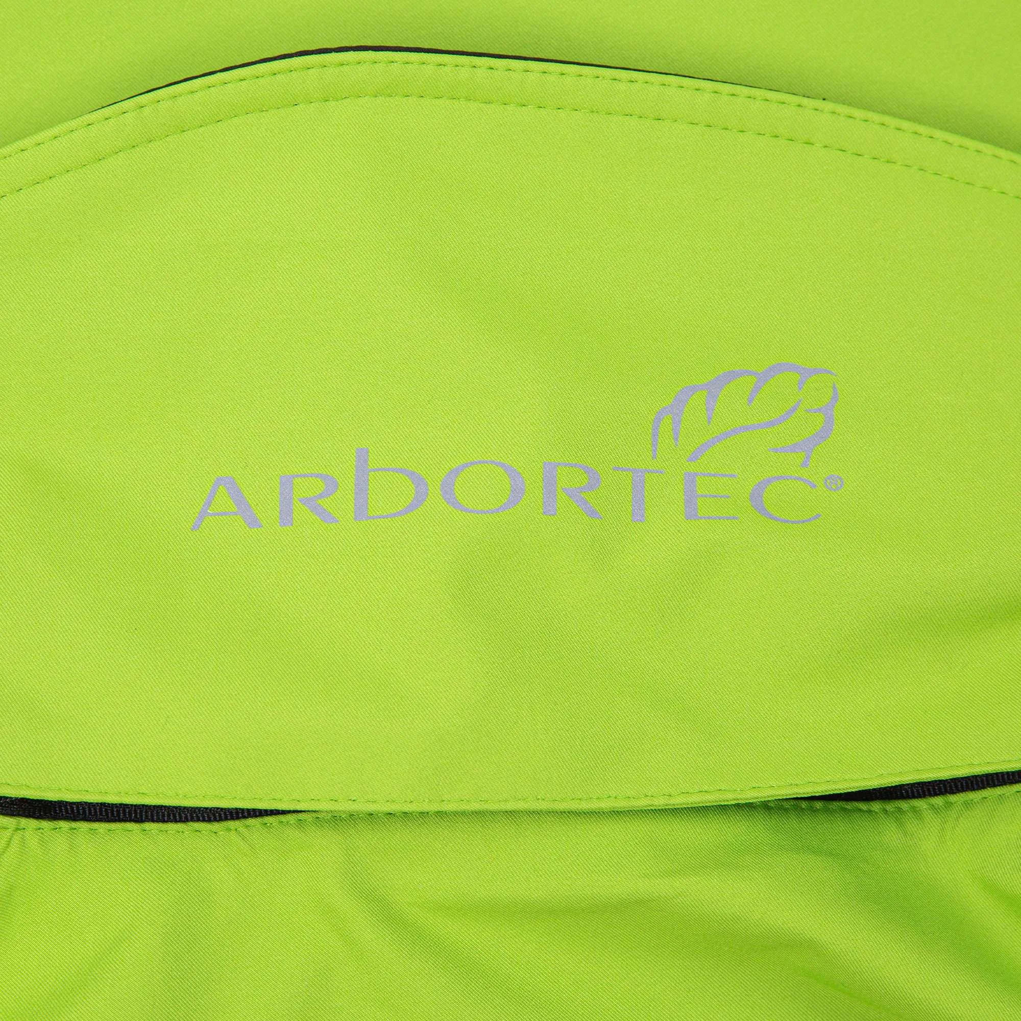 AT4400 Arbortec BreatheDry® Waterproof Rain Jacket - Lime