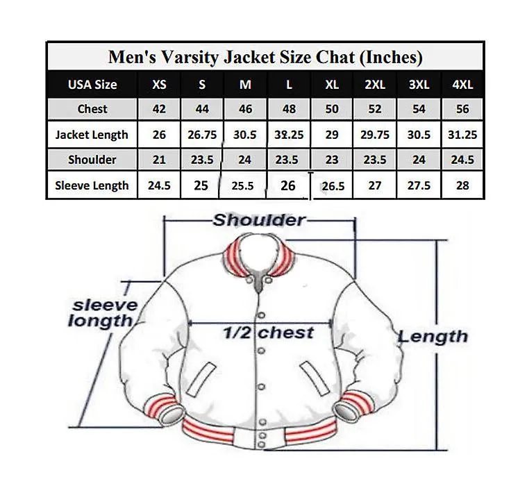 Baseball College Letterman Varsity Jacket Satin Bomber Super Quality Sports Wear-01