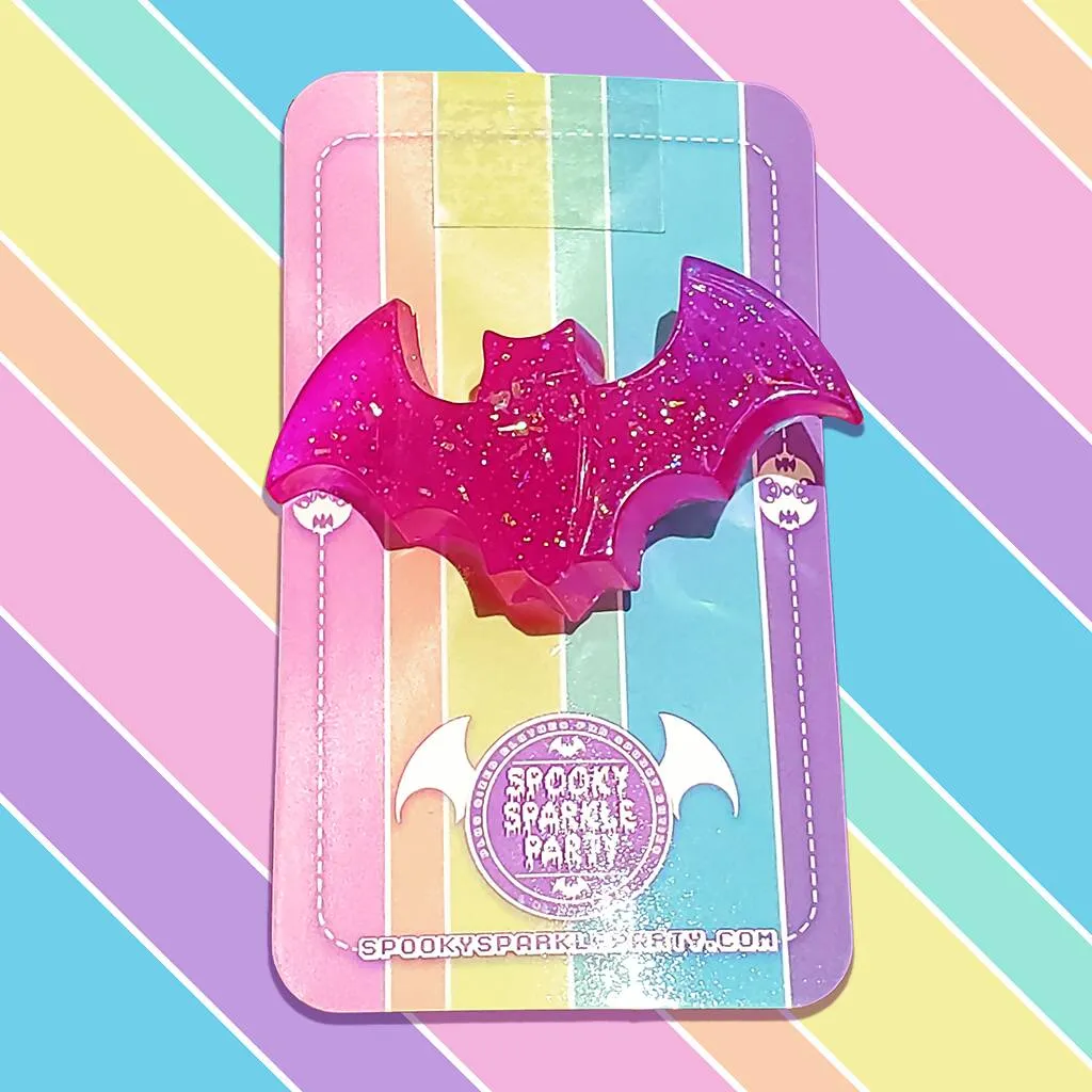 Bat Hairclip Single