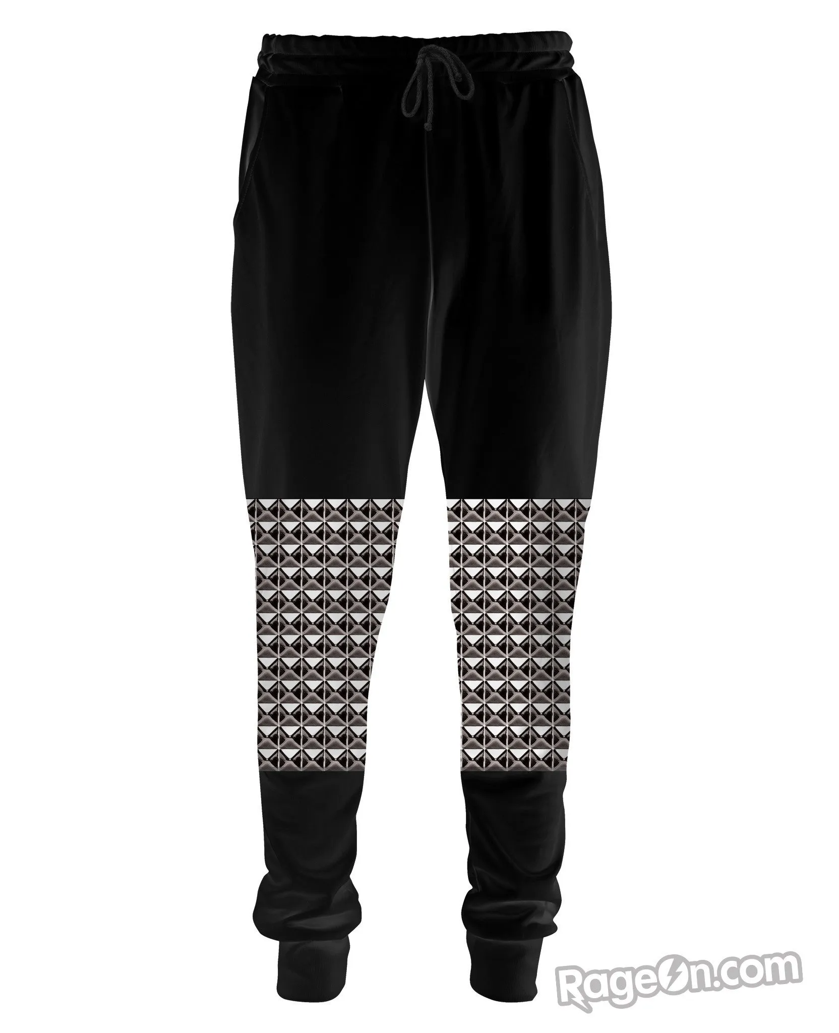 Black Stud Sweatpants