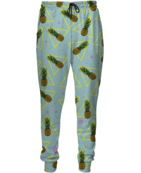 Blue Pineapple Sweatpants