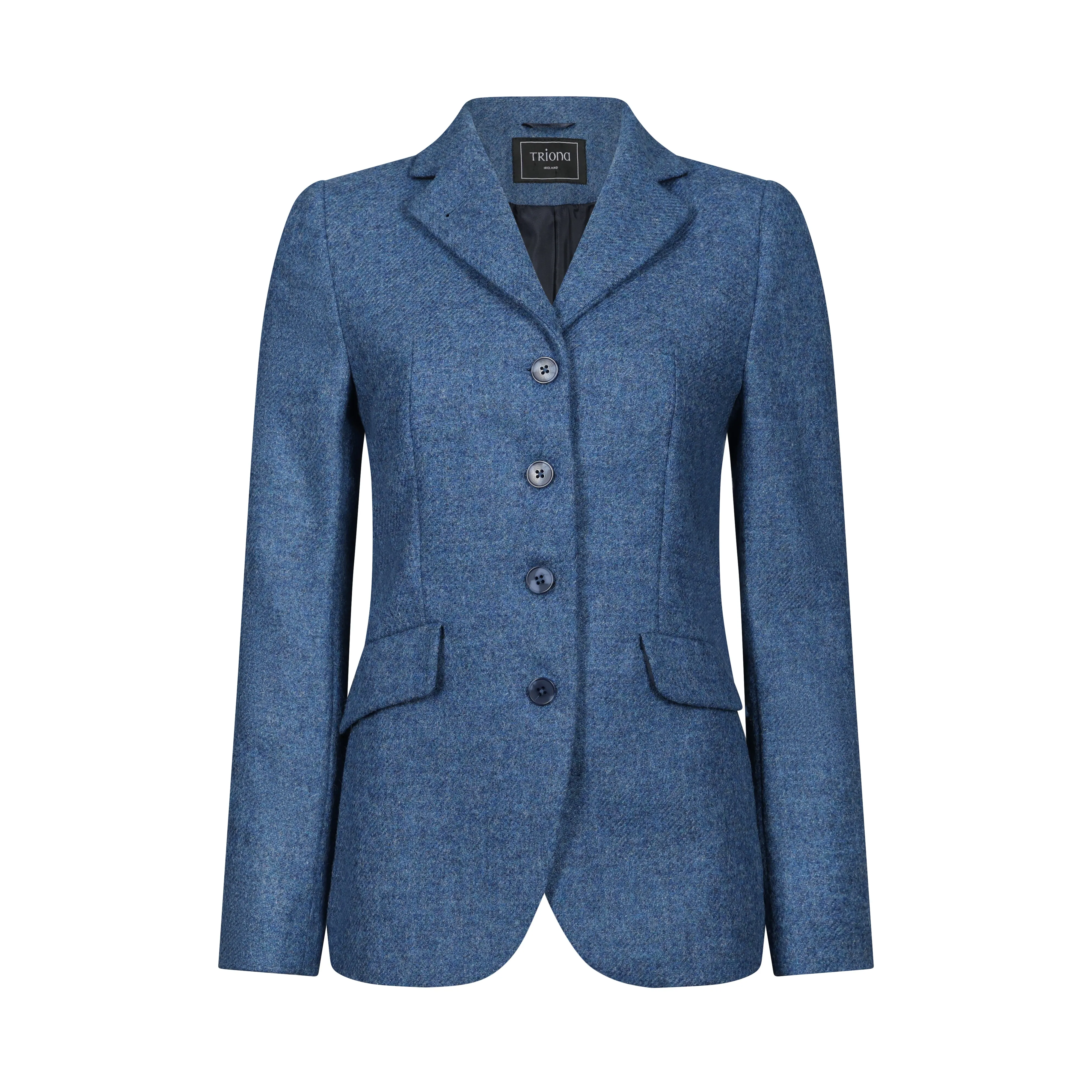 Blue Twill Fiadh Donegal Tweed Jacket