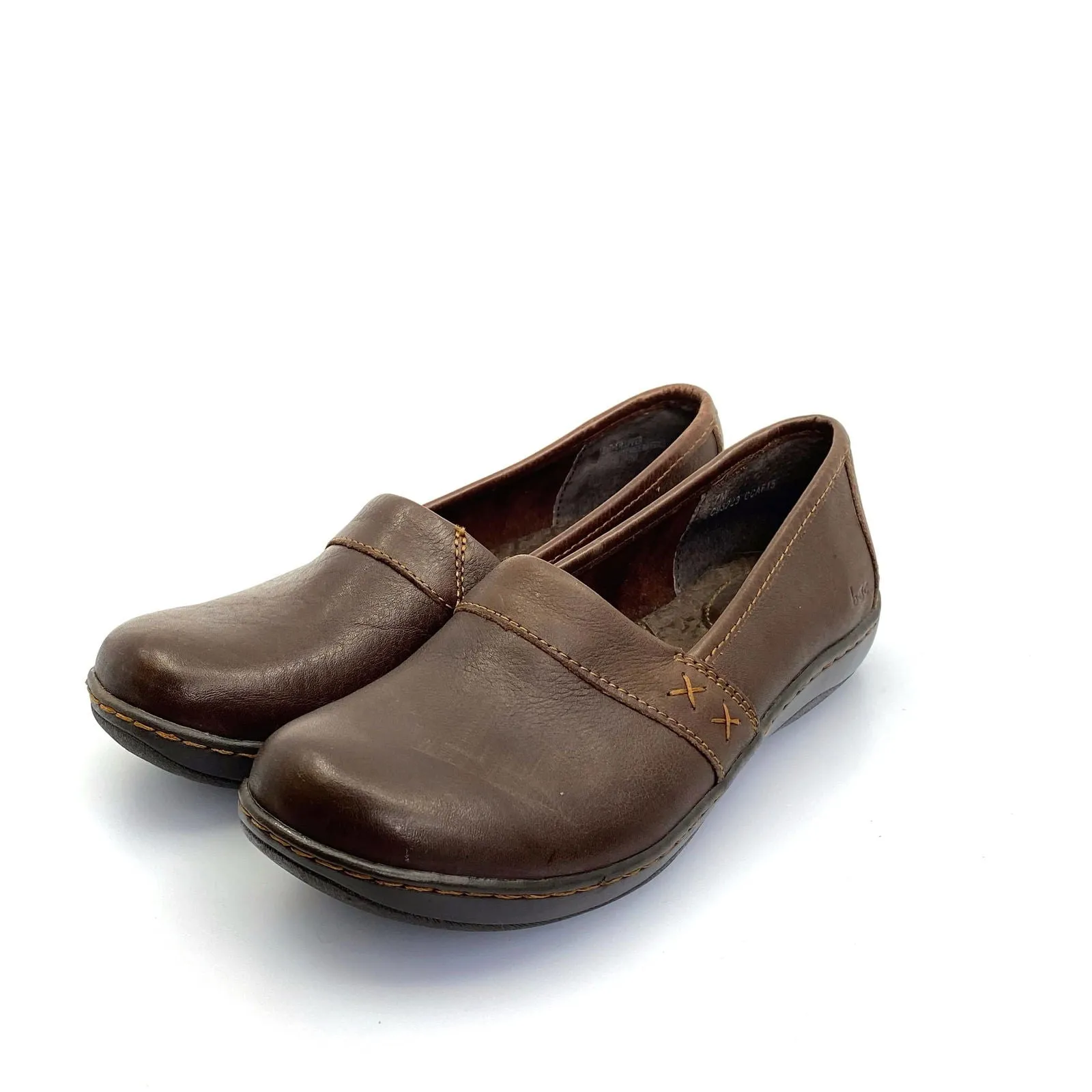 BOC Born Womens Clogs Size 7M Brown ‘Howell’ Slip-On Clog Pre-Owned