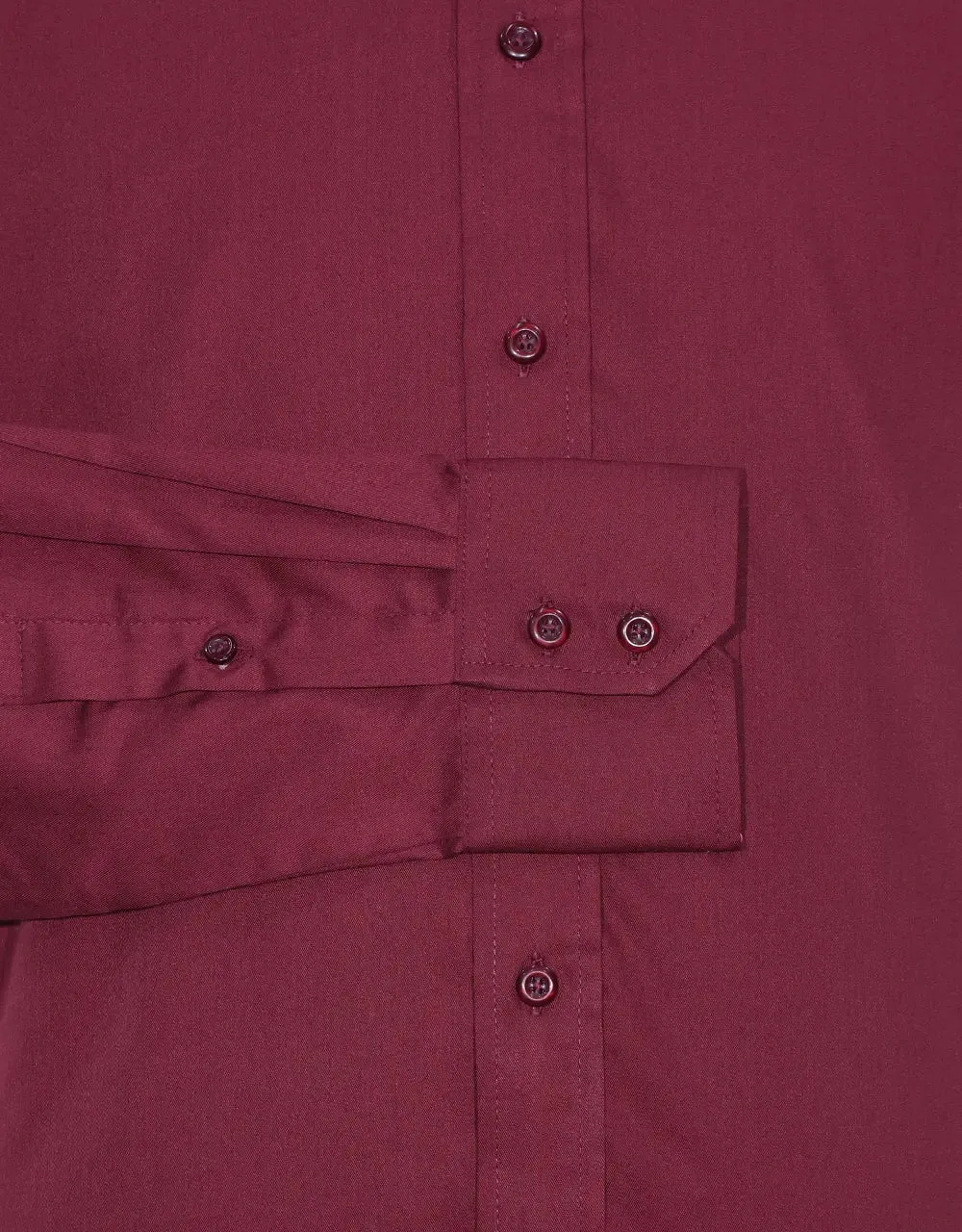 Button Down Shirt | Burgundy Shirt