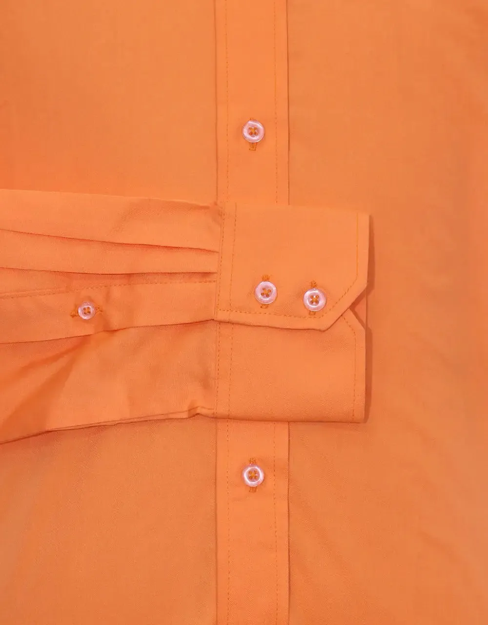 Button Down Shirt - Orange Shirt