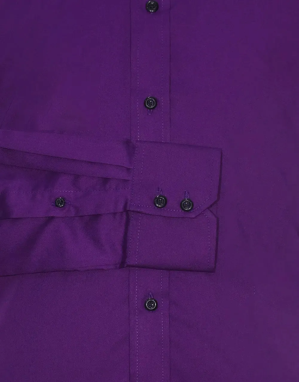 Button Down Shirt - Purple Shirt