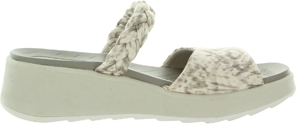 BZees Womens New Wave Slide Sandal