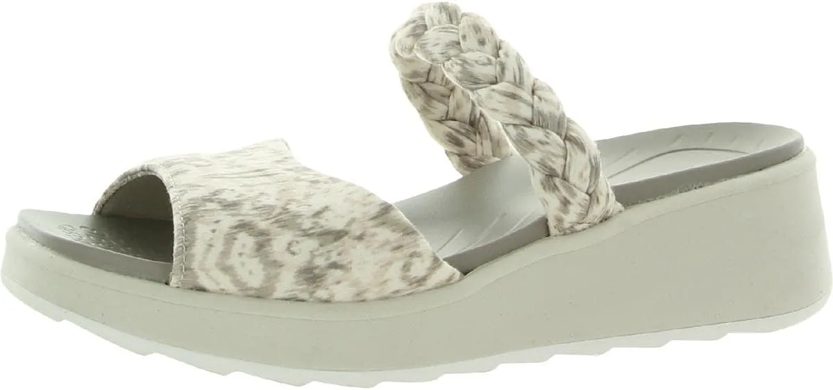 BZees Womens New Wave Slide Sandal