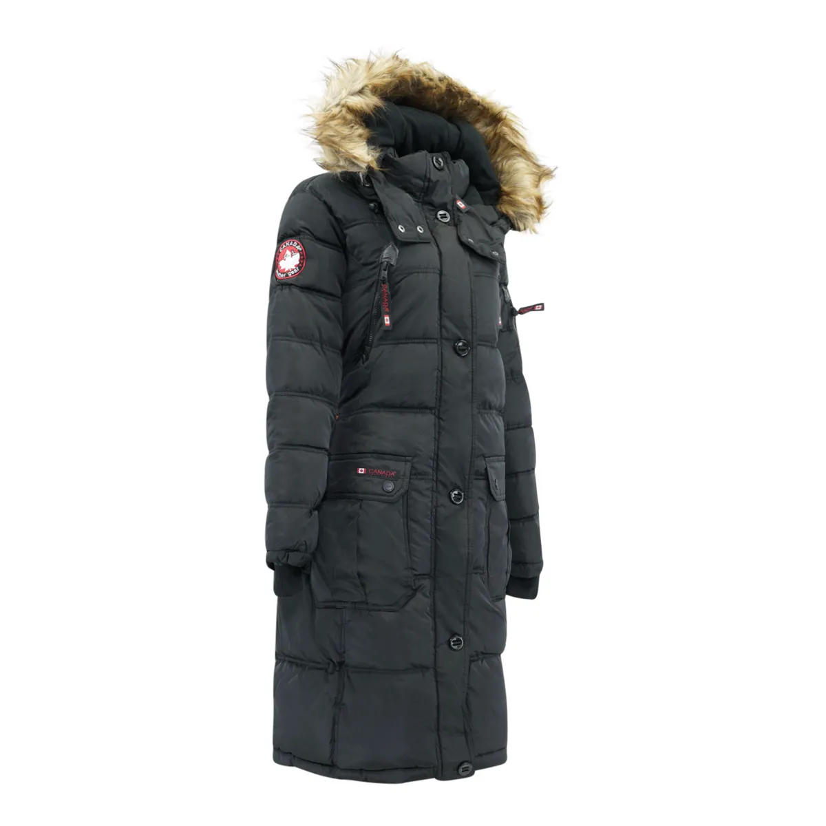 Canada Weather Gear Women's Long Puffer Jacket