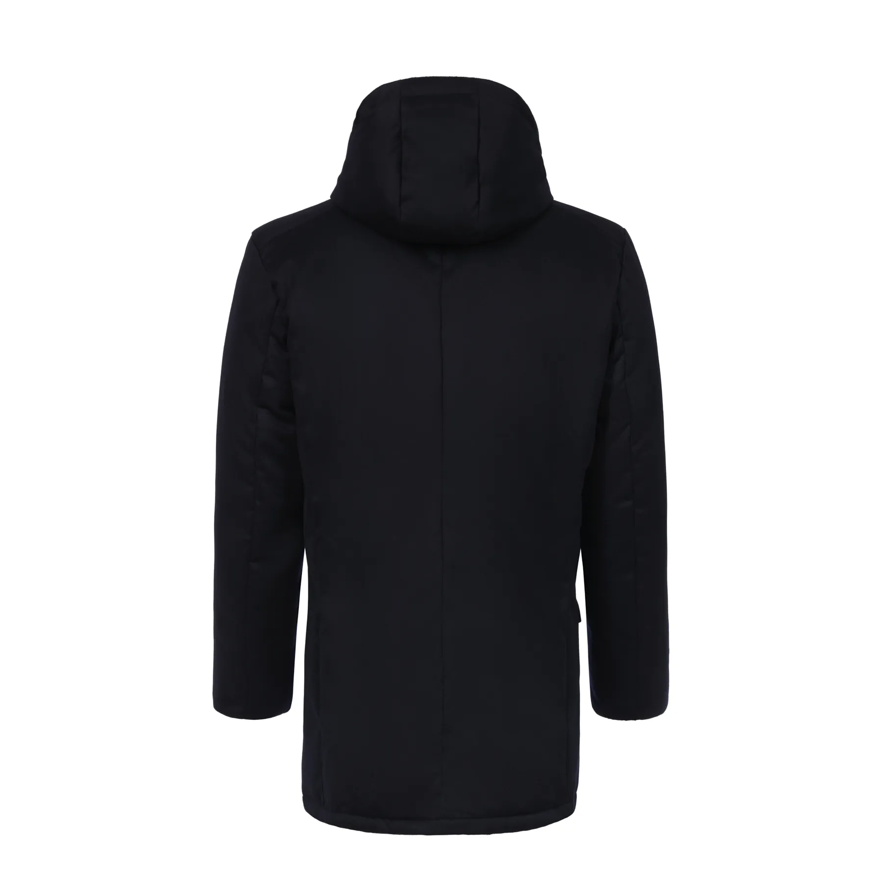 Cashmere Hooded Down Parka