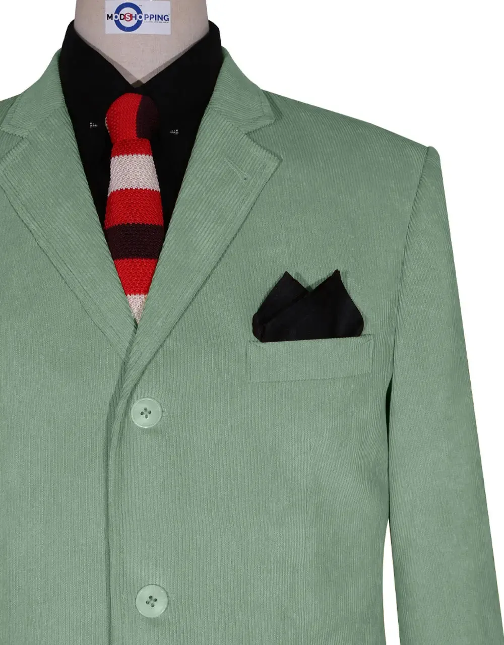 Corduroy Jacket - Mint Green Corduroy Jacket