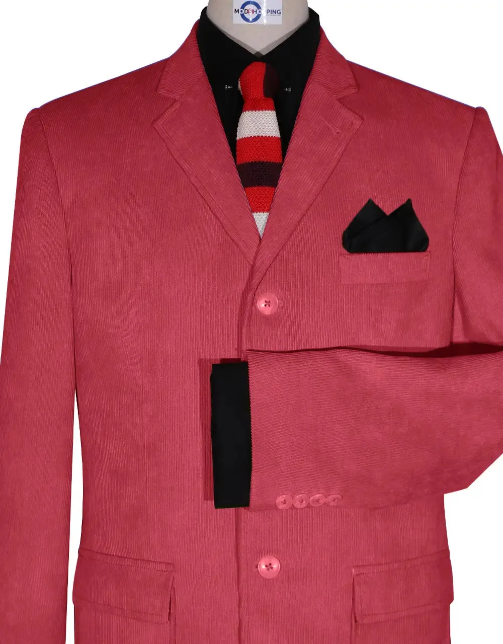 Corduroy Jacket - Red Berry Corduroy Jacket