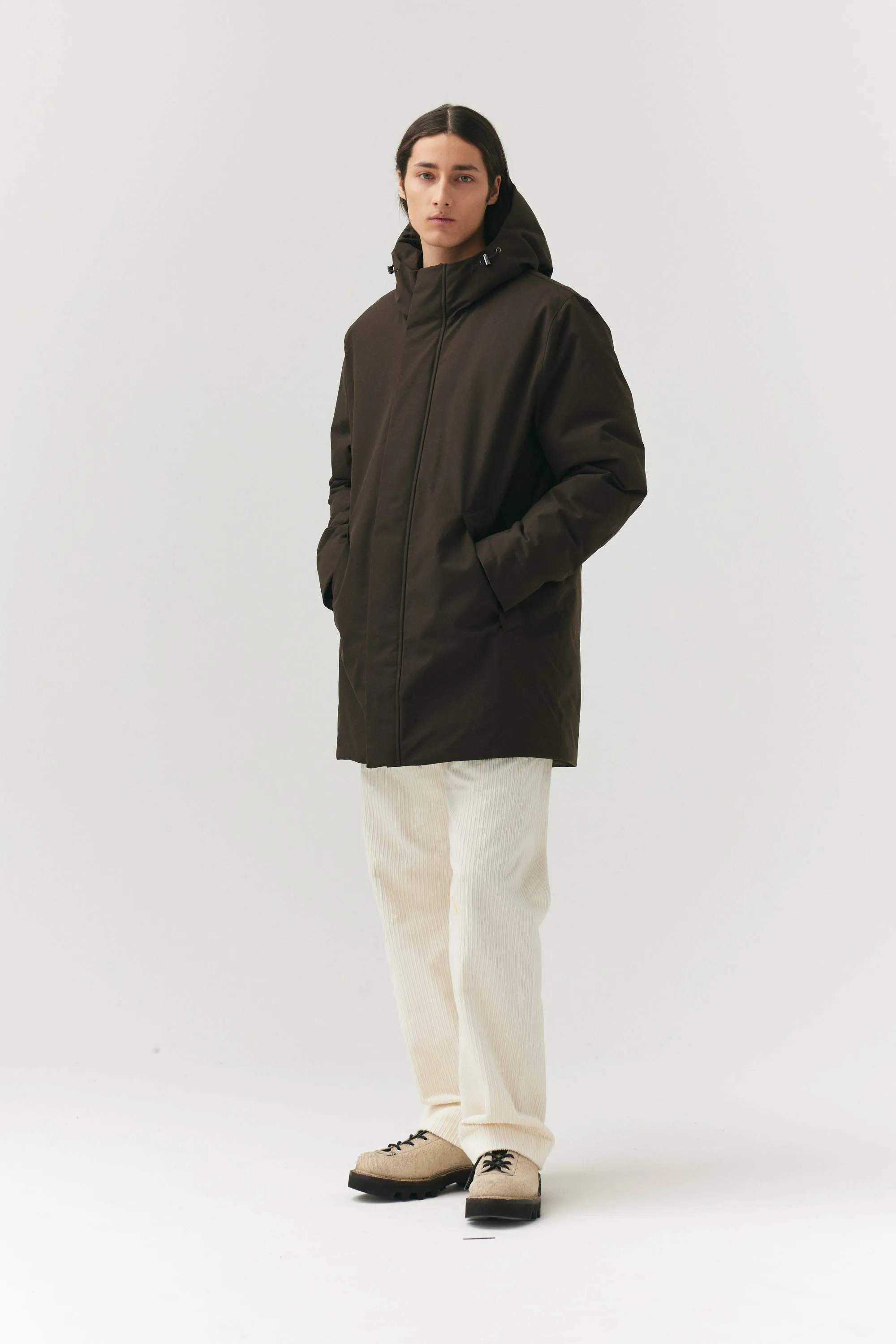 DON DOWN AW24 CHESTNUT