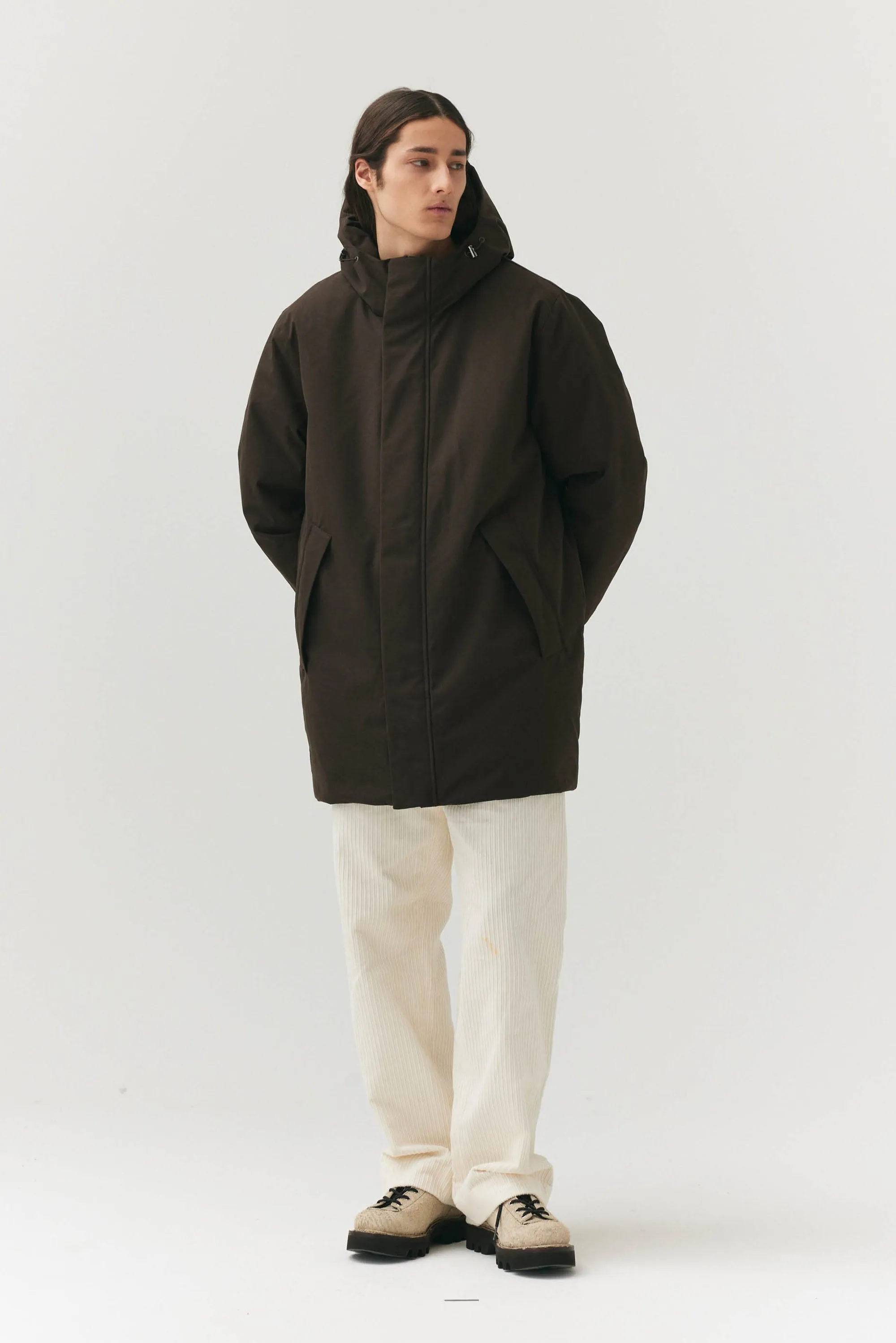 DON DOWN AW24 CHESTNUT