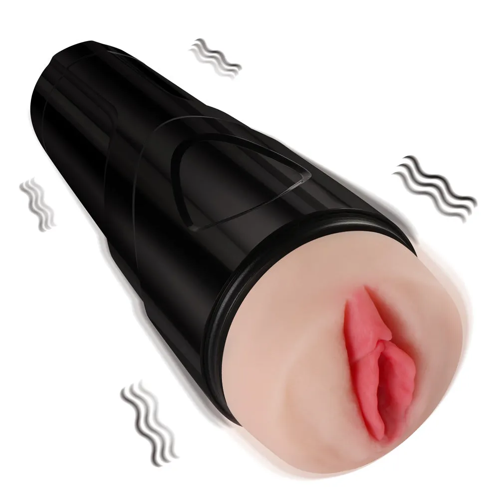 Dot Cup Vibrating Vaginal Masturbator