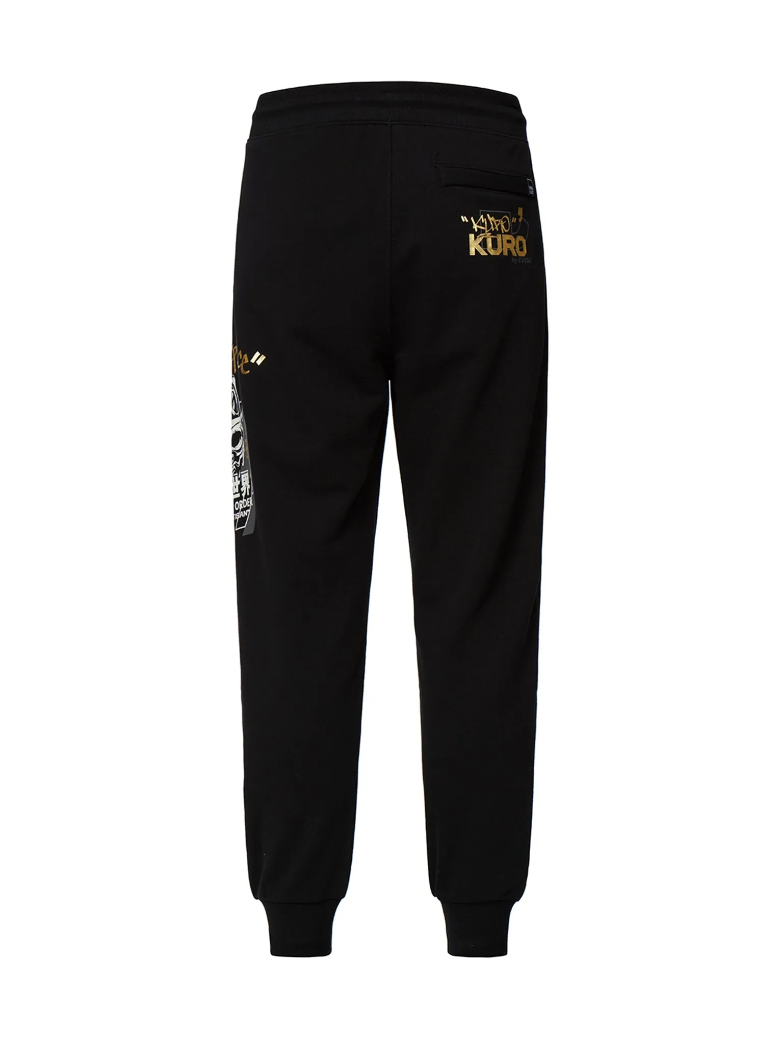 Dripping Hannya Skull Print Sweatpants