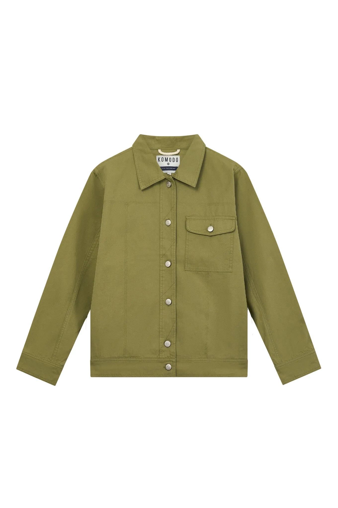 DUNBAR Organic Cotton Men's Jacket - Khaki