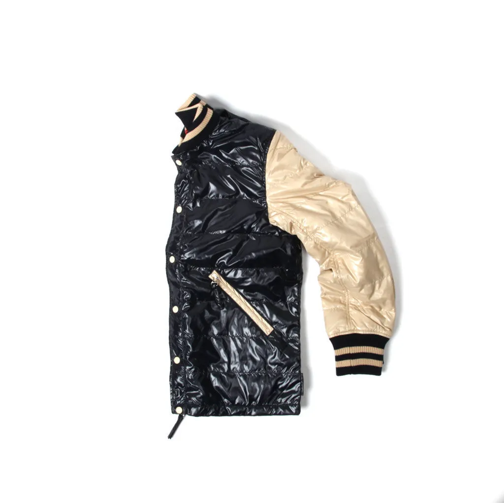 DUVETICA Quilted Down Varsity Jacket