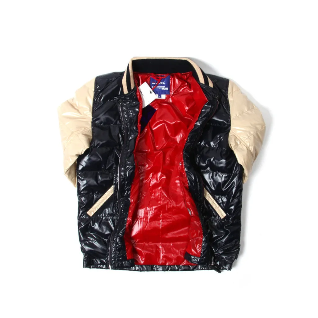 DUVETICA Quilted Down Varsity Jacket