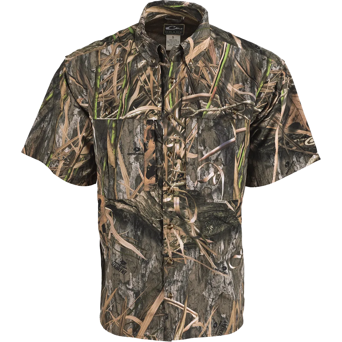 EST Camo Wingshooter's Short Sleeve Shirt