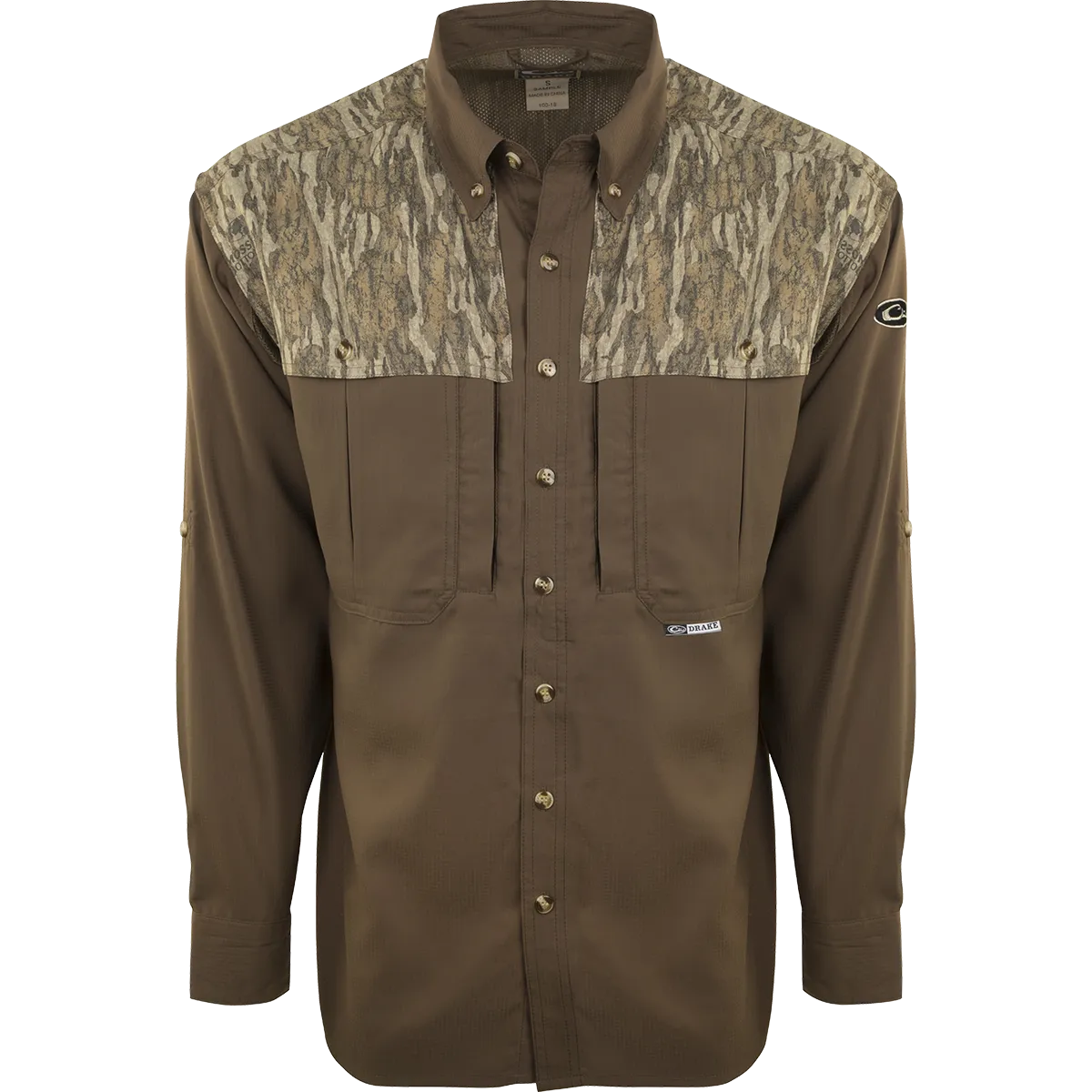 EST Two-Tone Camo Flyweight Wingshooter's Shirt L/S