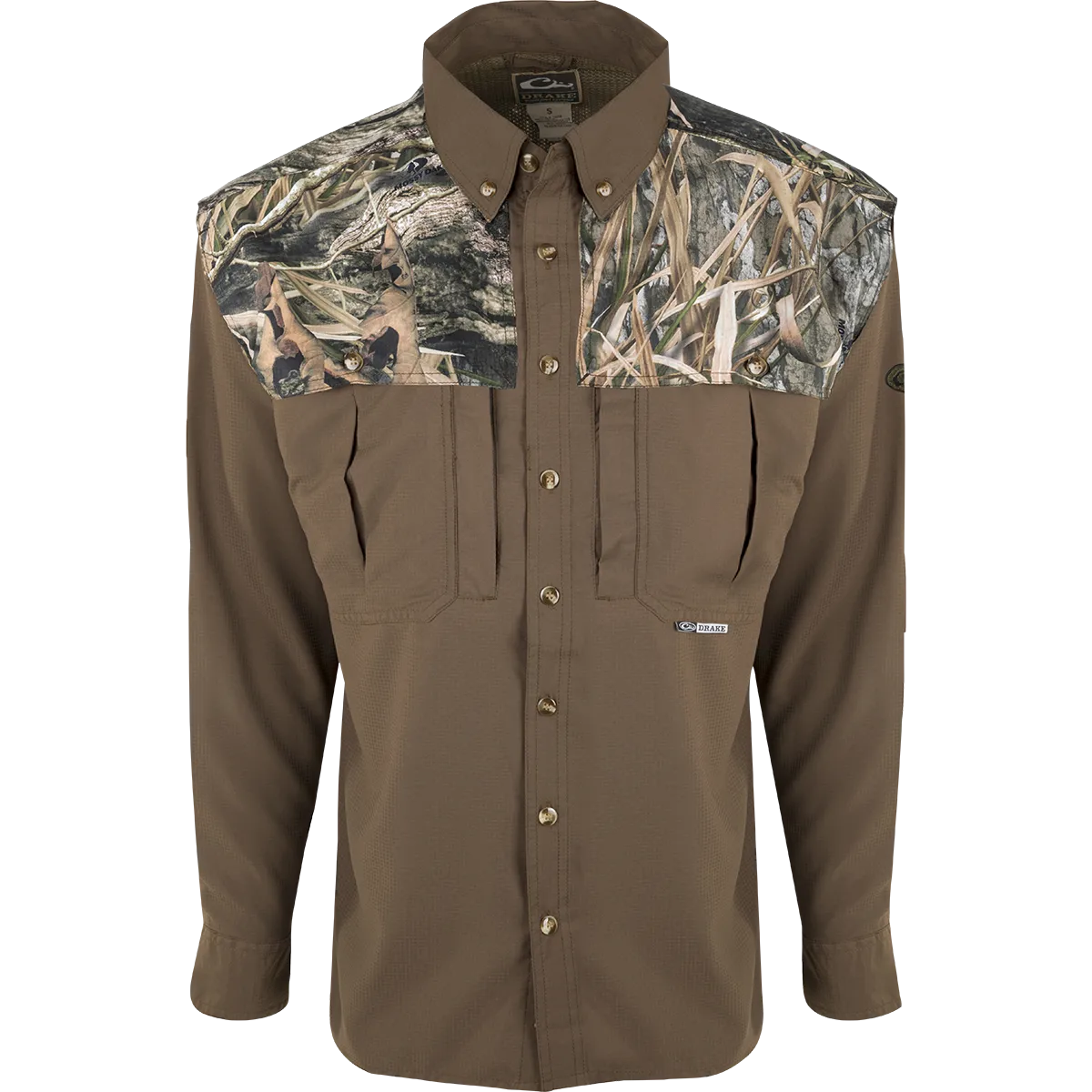 EST Two-Tone Camo Flyweight Wingshooter's Shirt L/S