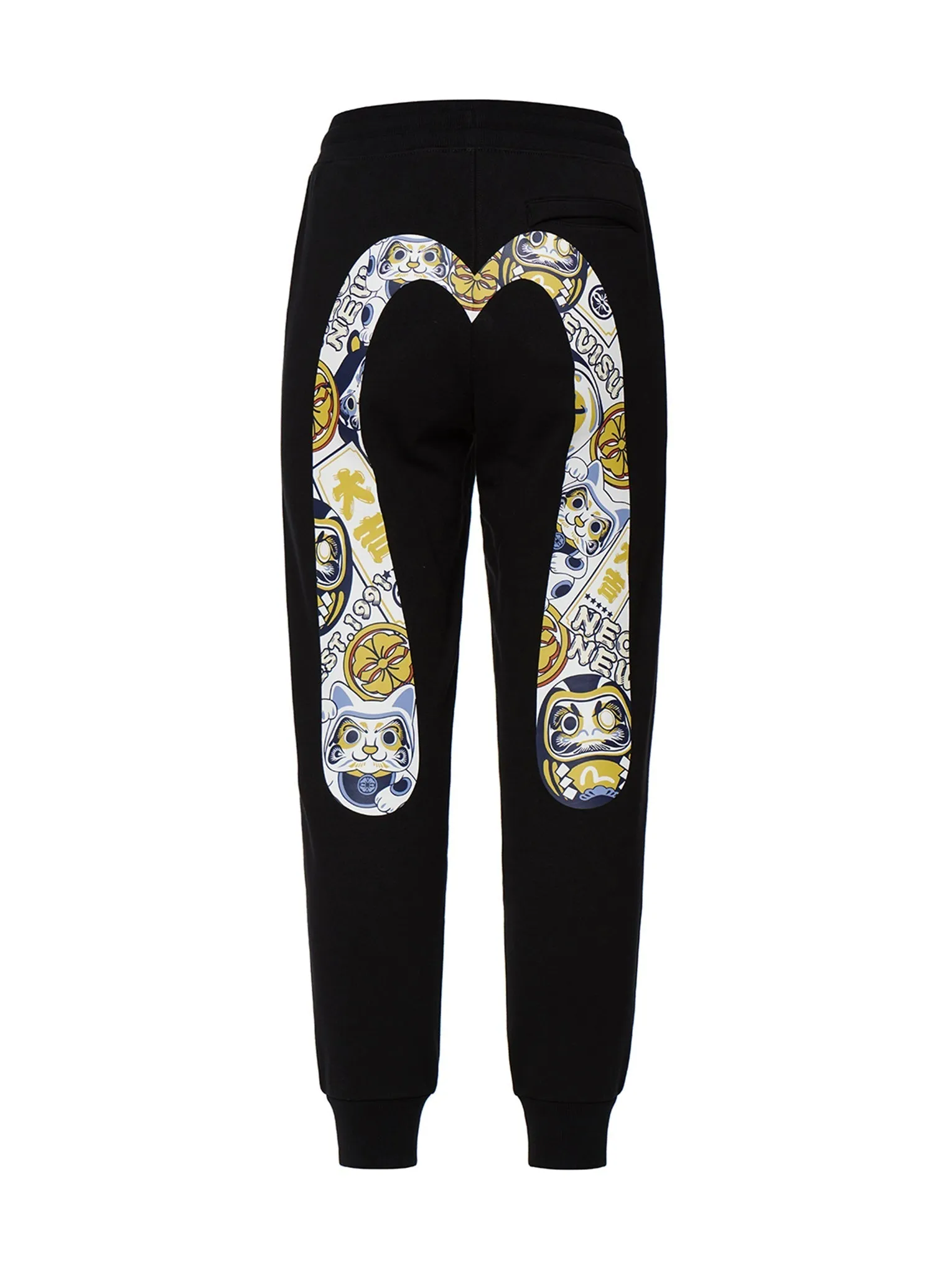 EVISU Squad Daicock Print Sweatpants