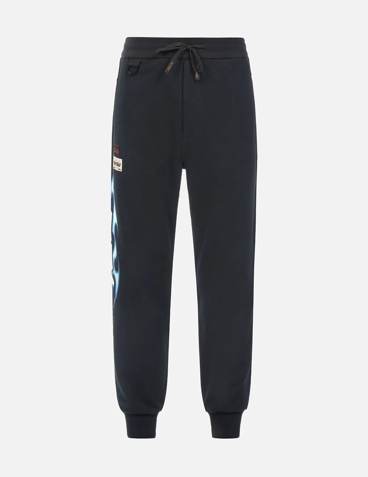 Flame Logo Print Sweatpants