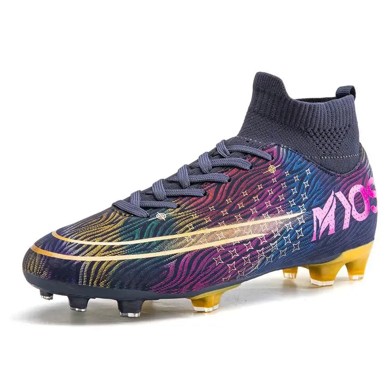 Football shoes, soccer shoes for men, leather soccer shoes