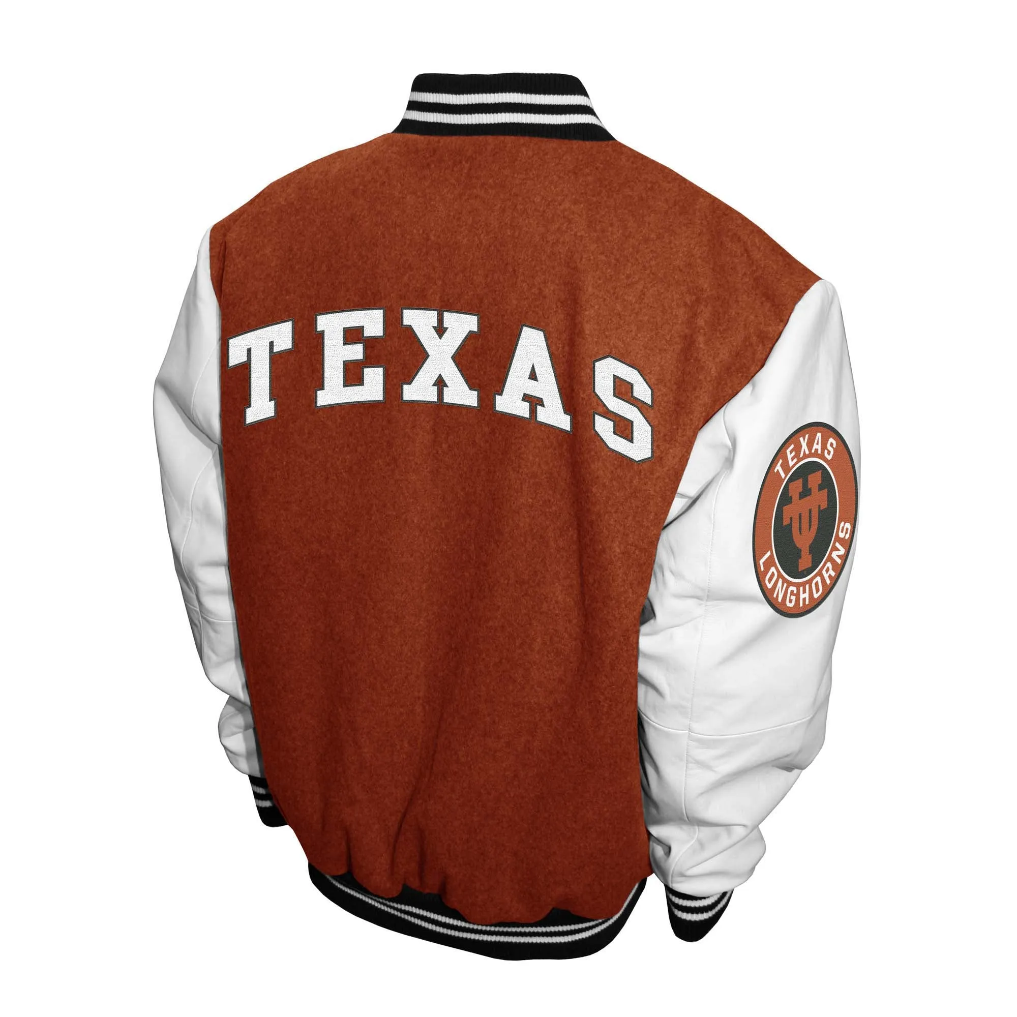 Franchise Club Mens NCAA Wool Varsity Letterman Jacket-05