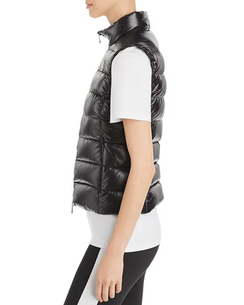 Ghany Moncler Down Vest, Black