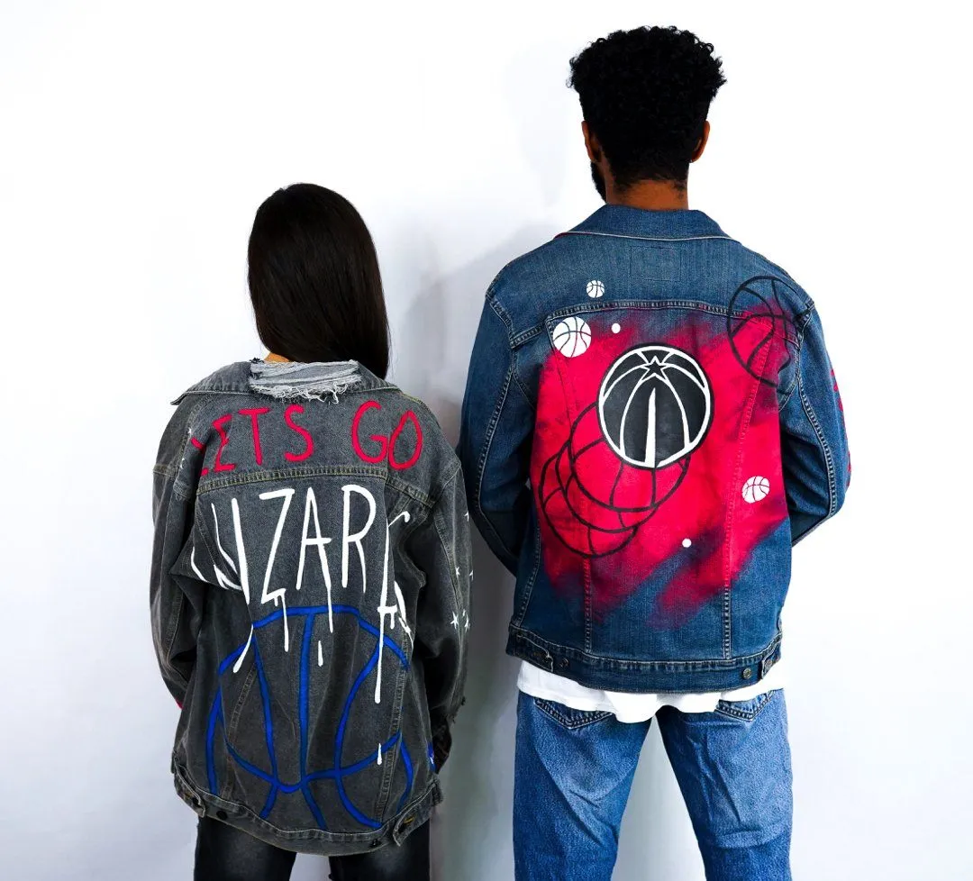 'GO WIZARDS' DENIM JACKET - MEN