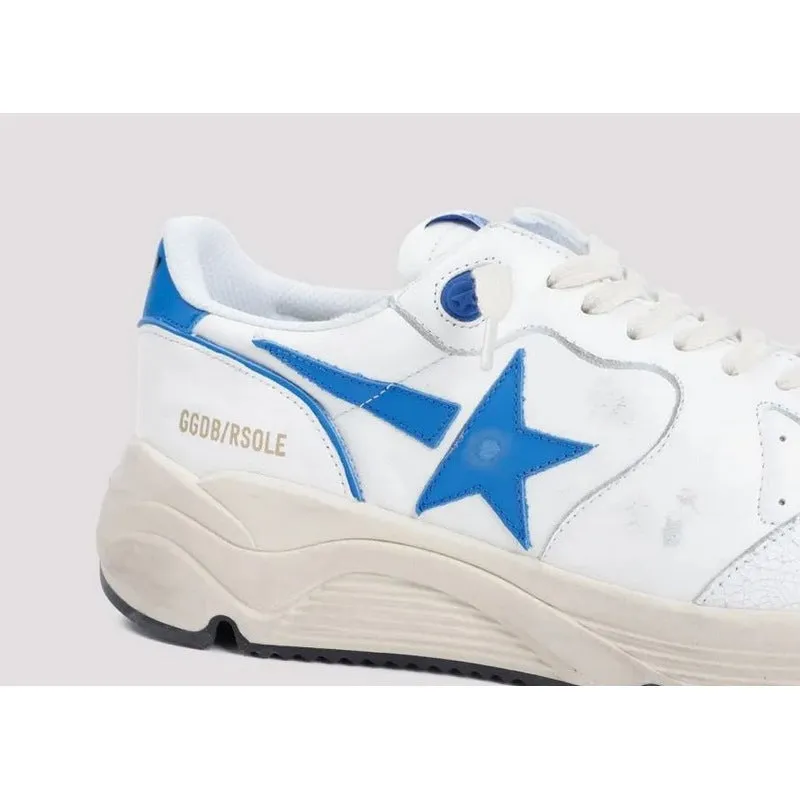 Golden Goose | Super Star White and Light Blue