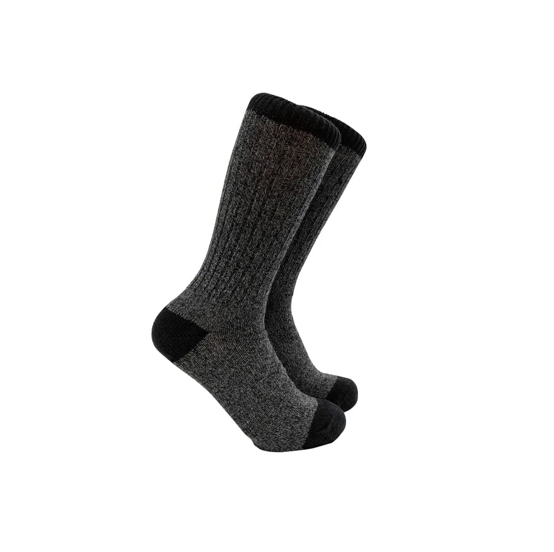 HELM Cabin Socks - Black   Grey