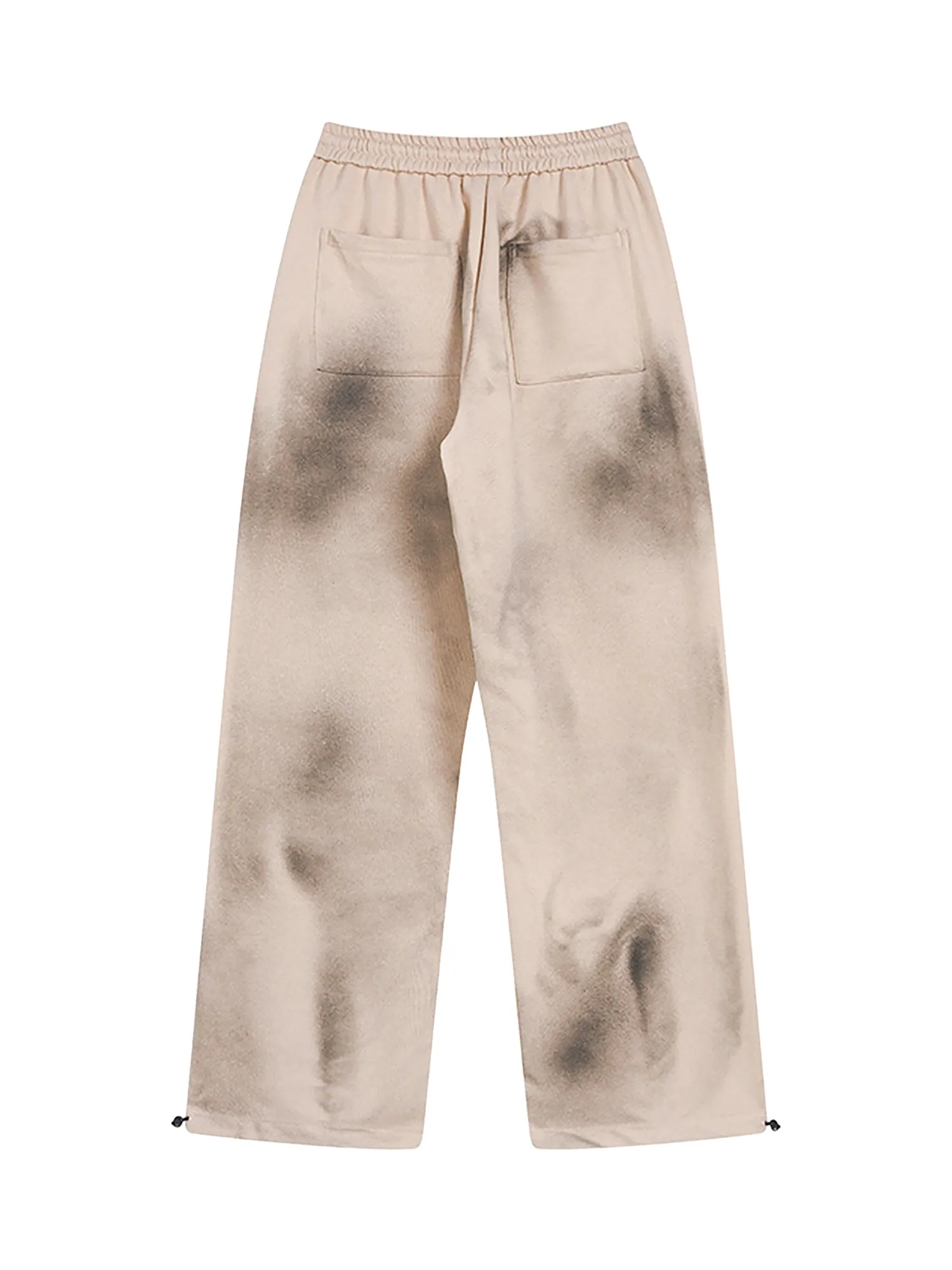 High Street Spray Printed Casual Sweatpants