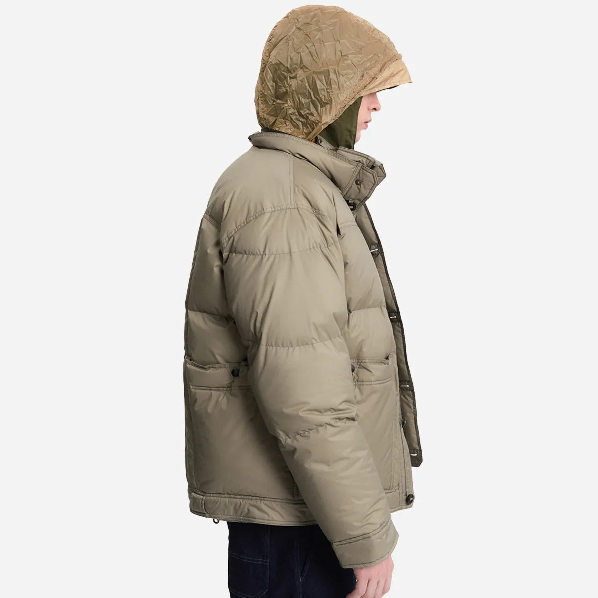 HIKER DOWN JUMPER JACKET - SAND BEIGE