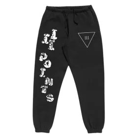 III Points 22 Symbols Black Sweatpants