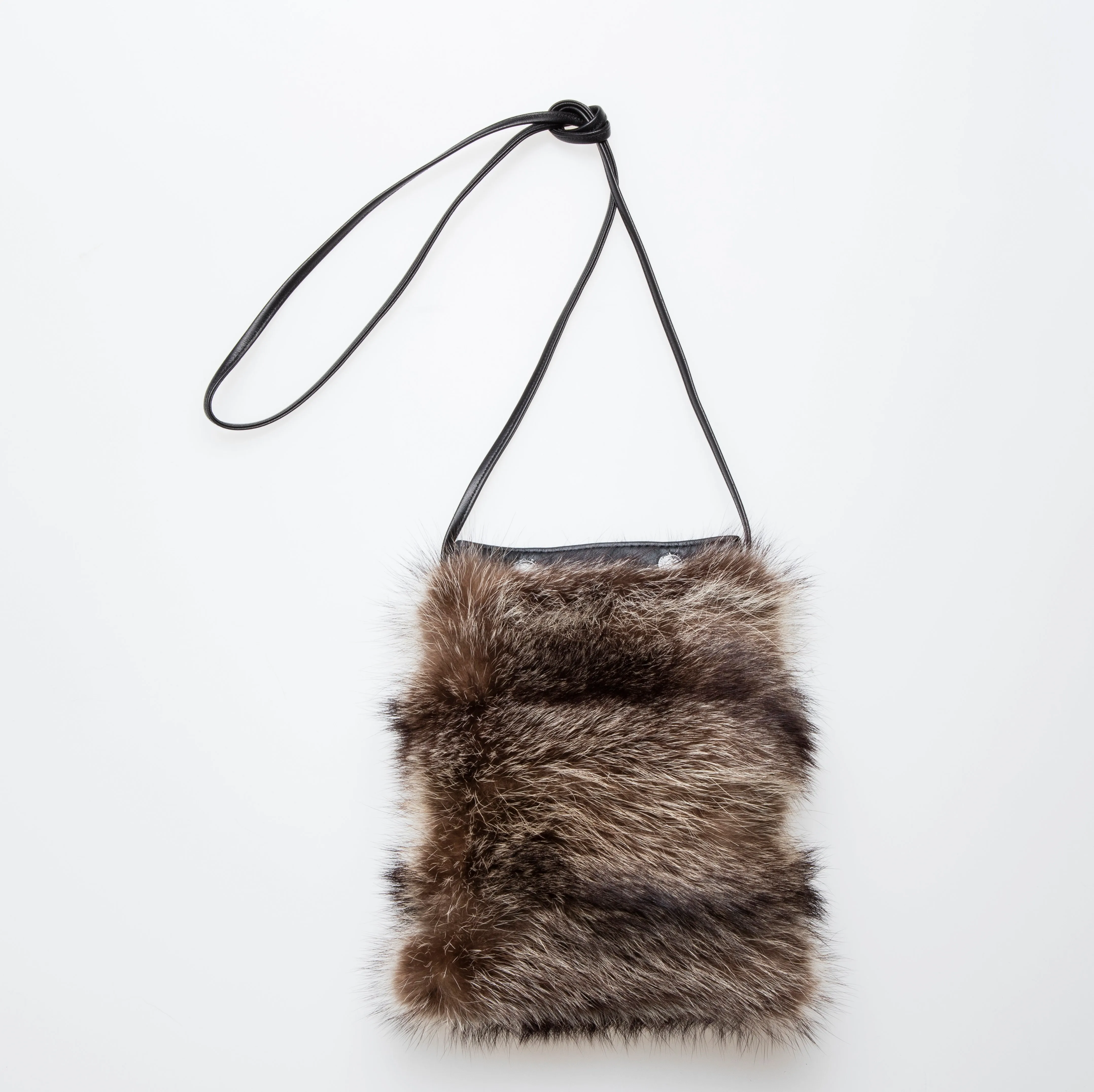 IPHONE POCKET LARGE - UPCYCLED FUR