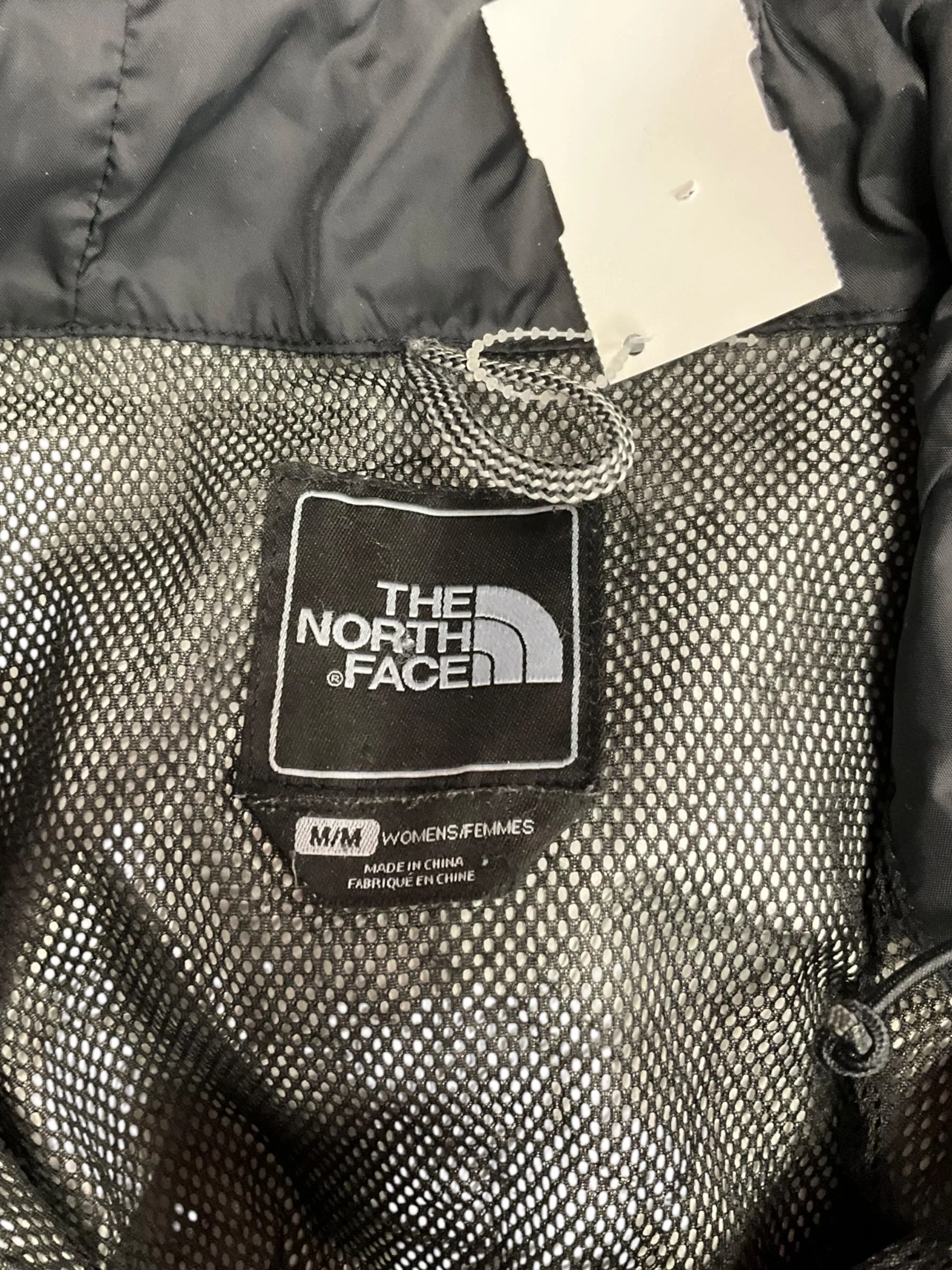 Jacket Windbreaker By The North Face In Black & White, Size: M