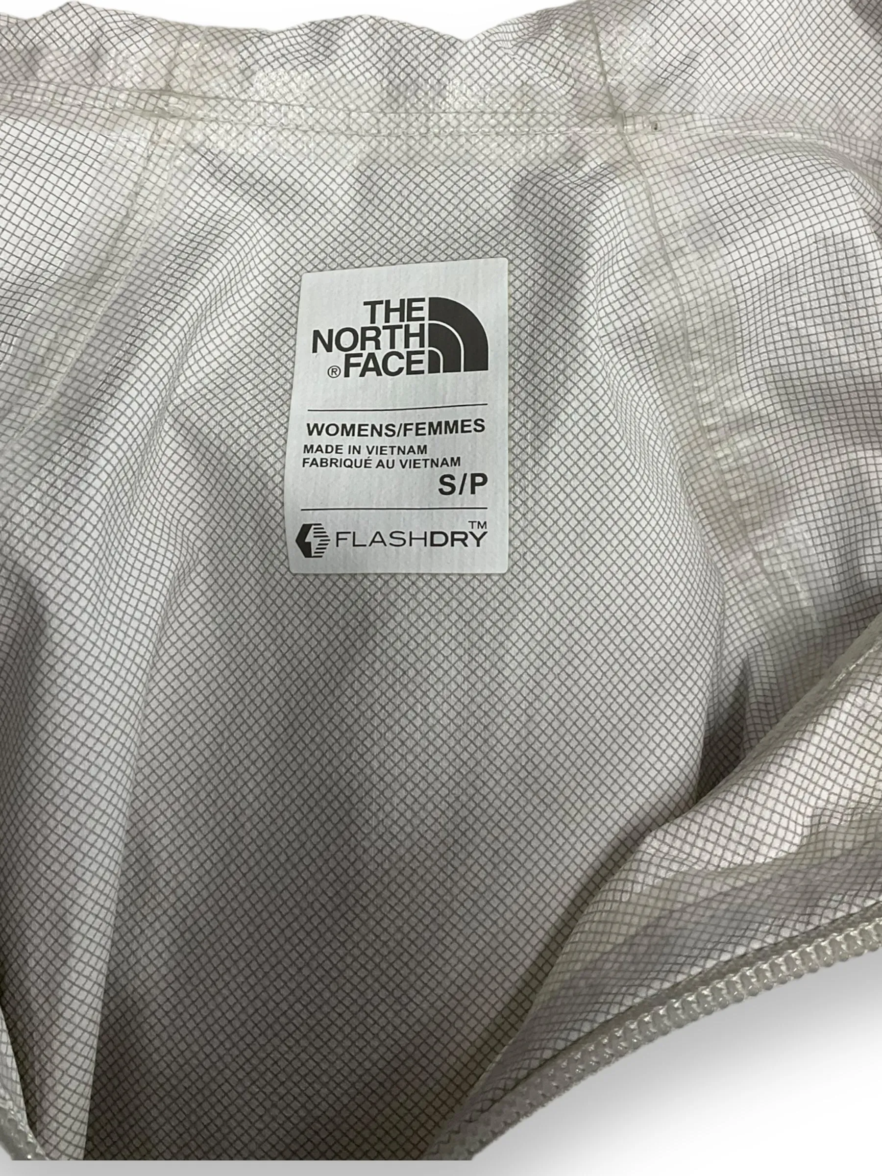 Jacket Windbreaker By The North Face In Cream, Size: S