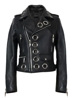 KUI Rivet Motor Leather Jacket