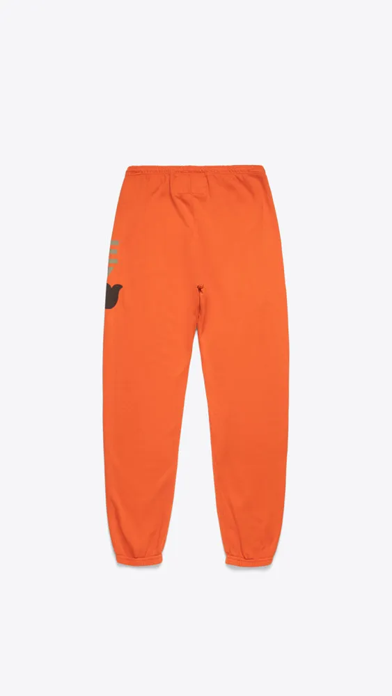 Large Sweatpant - Orange Machine