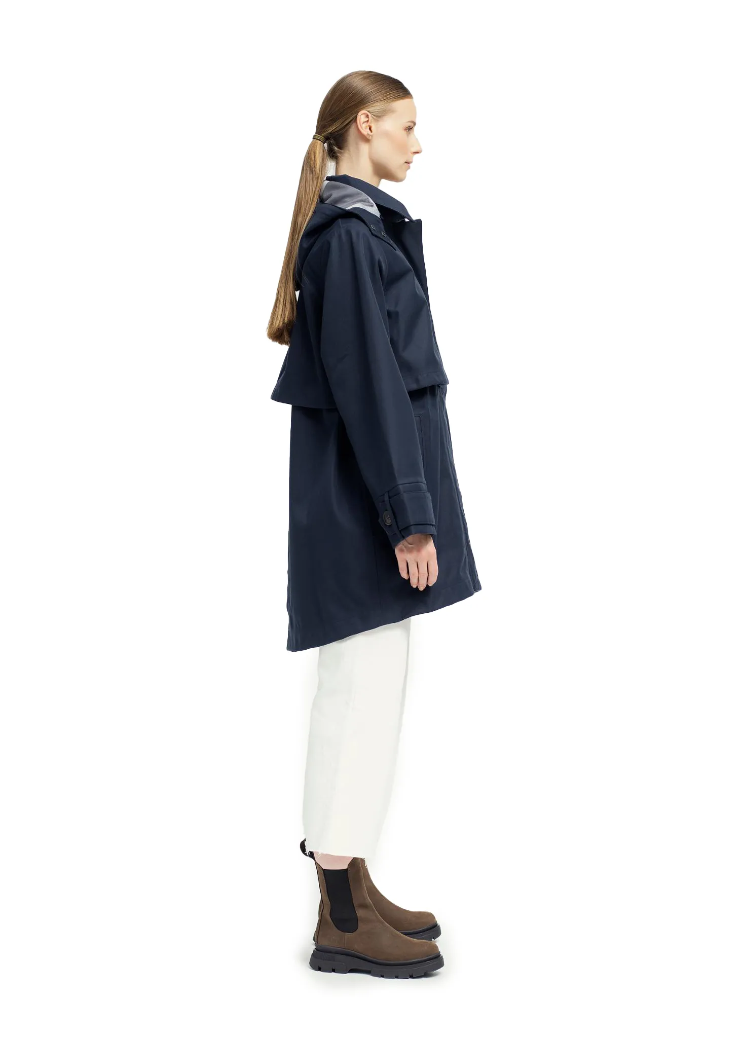 Lyn Coat - Dark Navy