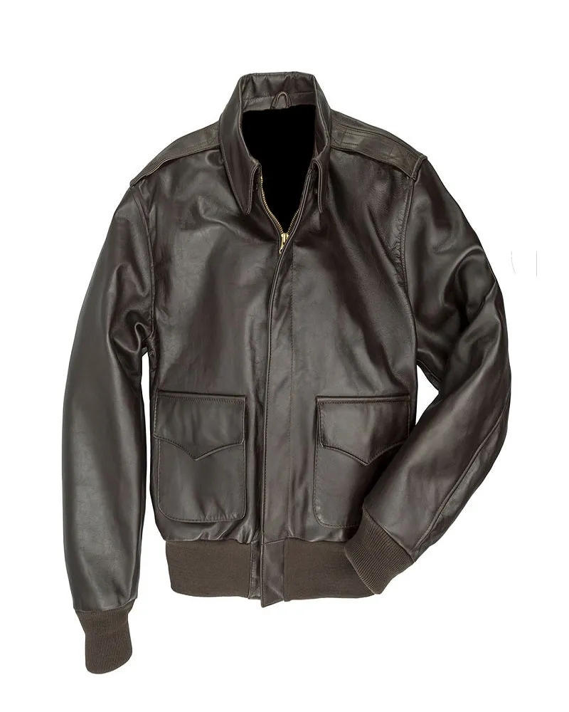 Men World War Leather Jacket