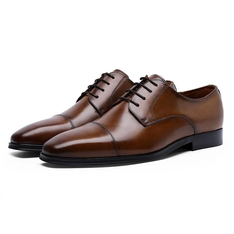 Men's Classic Cap Toe Oxford Shoes