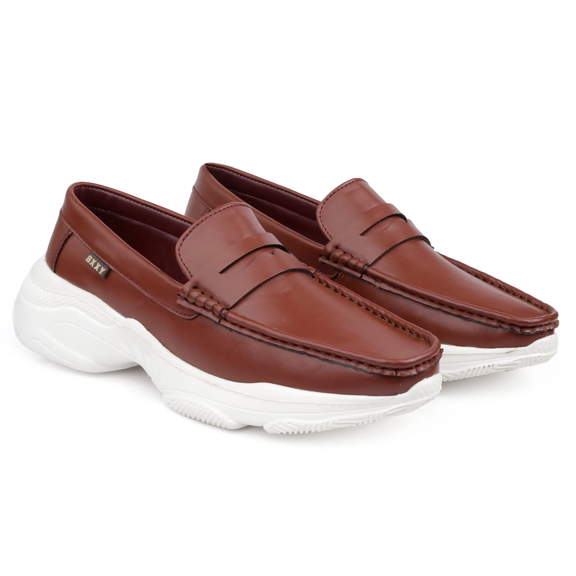 Men's Faux Leather Stylish Loafers